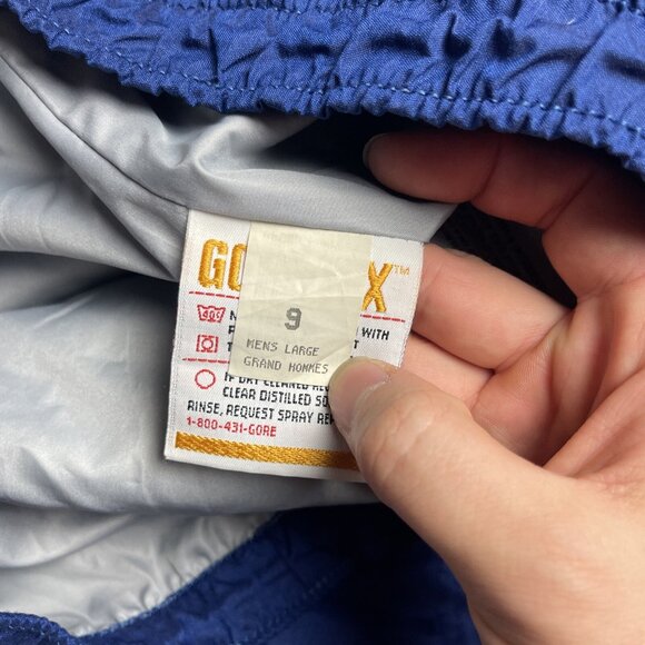 Vintage Chlorophylle GTX Goretex Water resistant Pants Sz 9 (L) Made in Canada - Picture 13 of 14